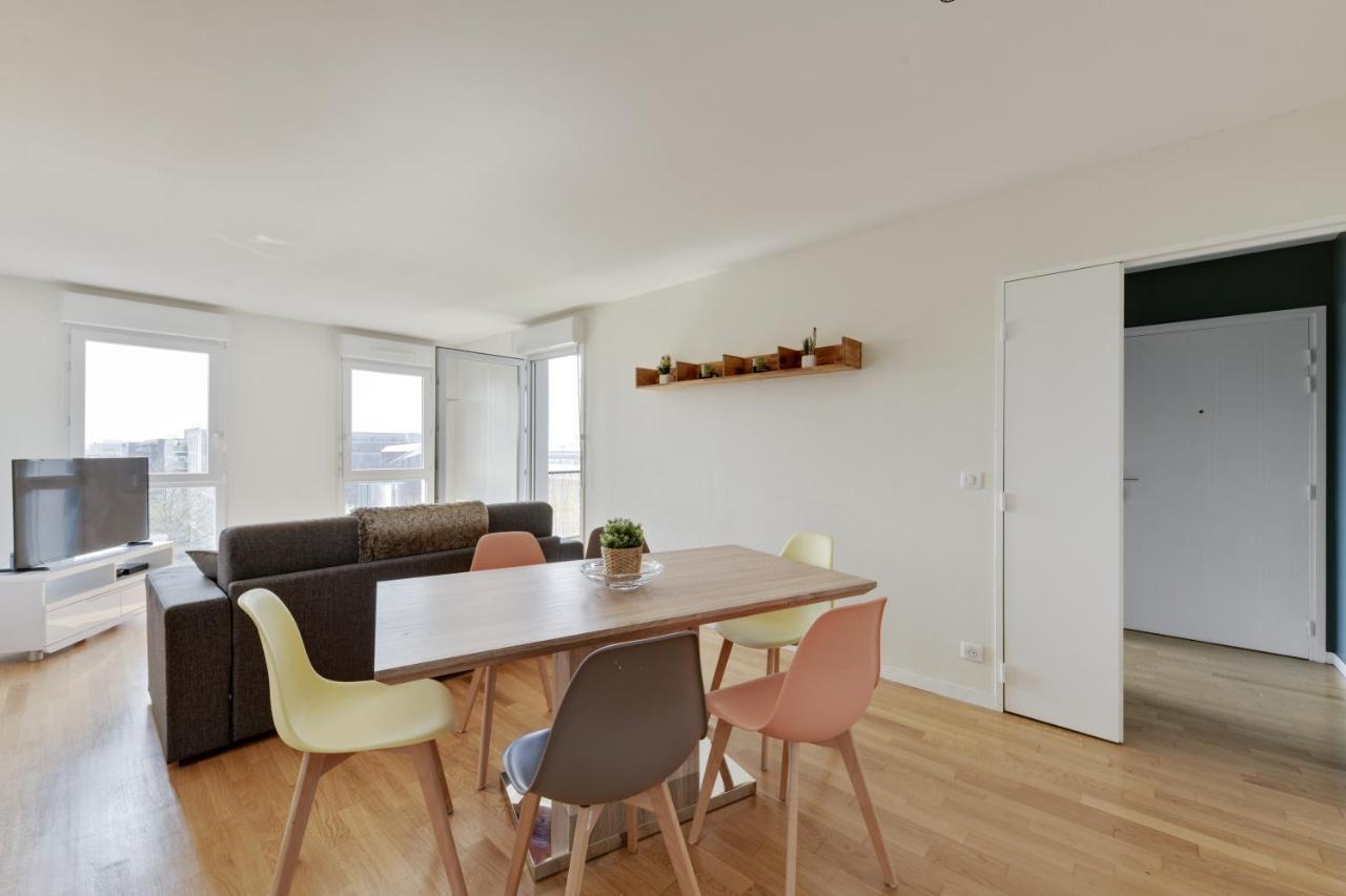 Chic Apart With Great View Of Paris Apartment แซงต์-เดอนี ภายนอก รูปภาพ