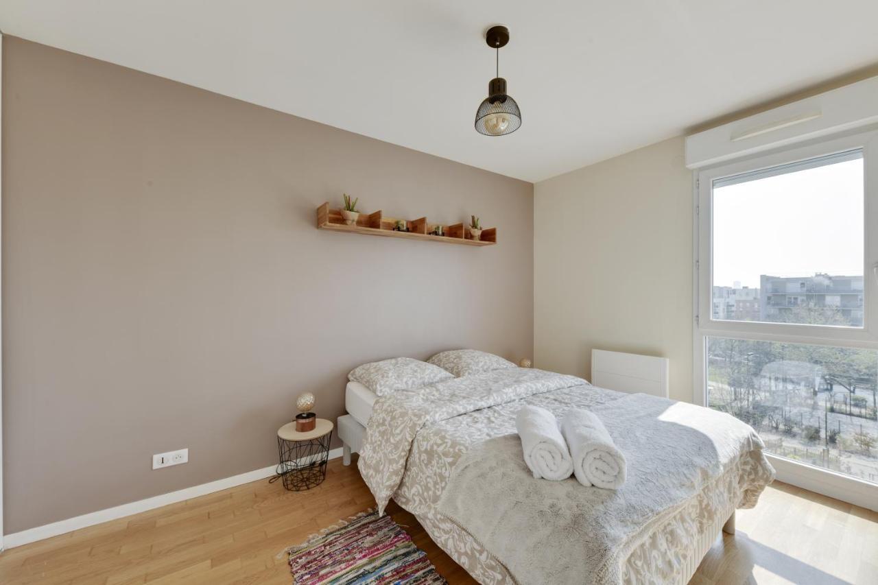 Chic Apart With Great View Of Paris Apartment แซงต์-เดอนี ภายนอก รูปภาพ