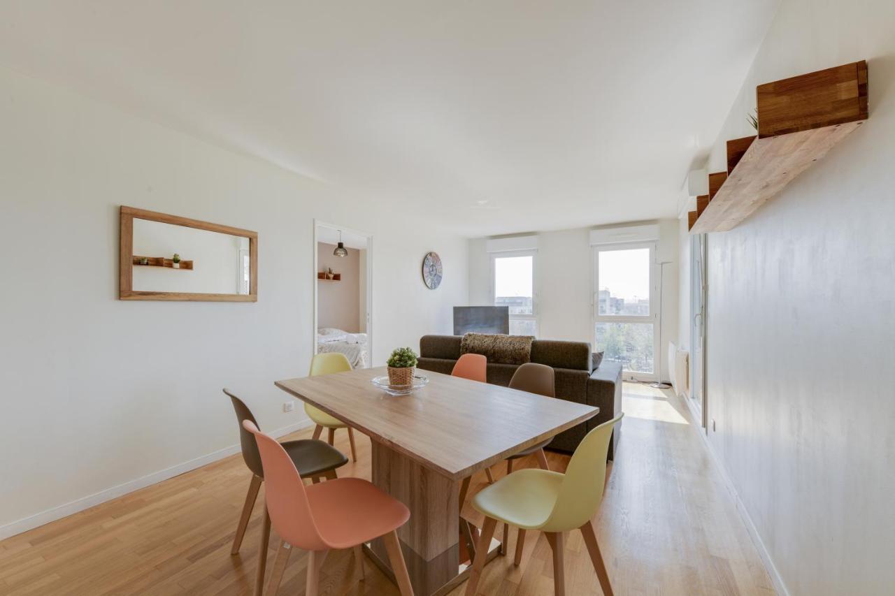 Chic Apart With Great View Of Paris Apartment แซงต์-เดอนี ภายนอก รูปภาพ