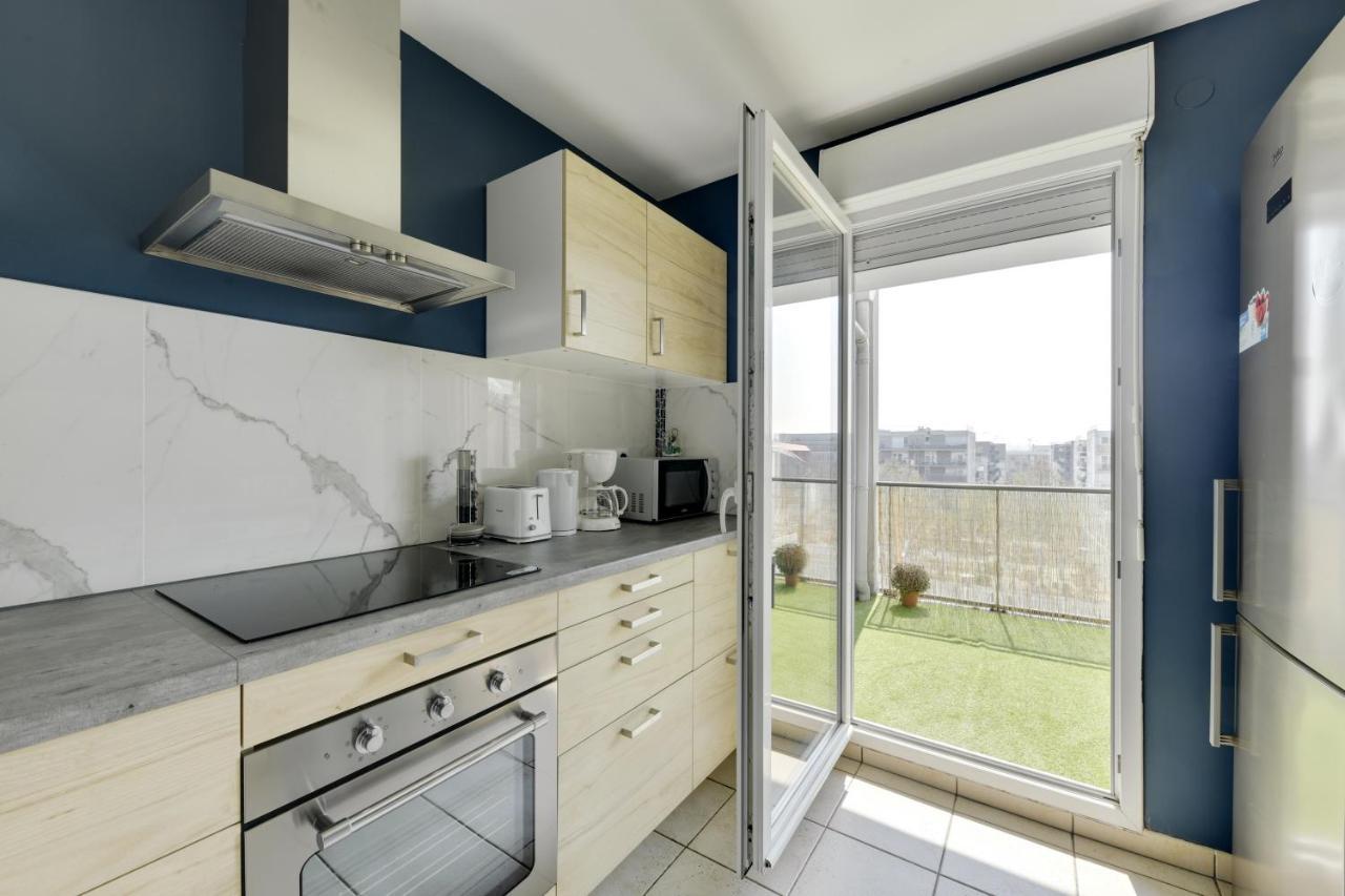 Chic Apart With Great View Of Paris Apartment แซงต์-เดอนี ภายนอก รูปภาพ